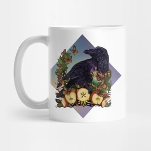 Enchanted Fantasy Raven and Faery Mug